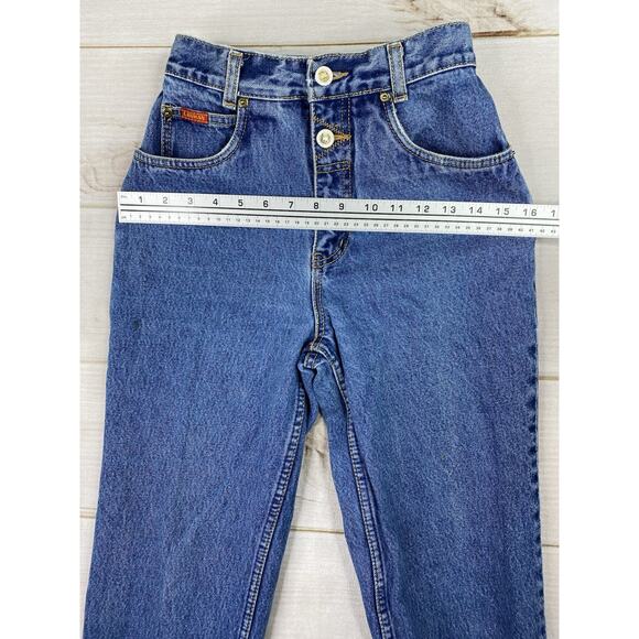Vintage Lawman Jeans Womens Jr 3 Western Denim High Rise Bareback Cowgirl Button - Picture 4 of 11